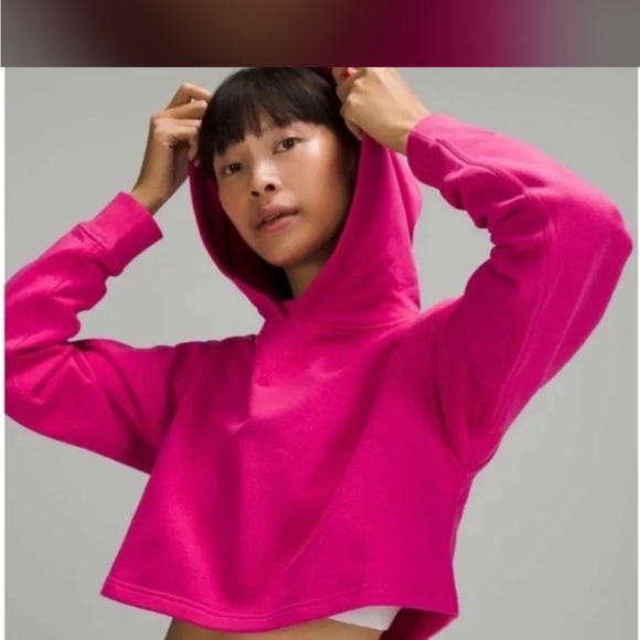lululemon athletica Tops - LULULEMON ALL YOURS CROPPED HOODIE